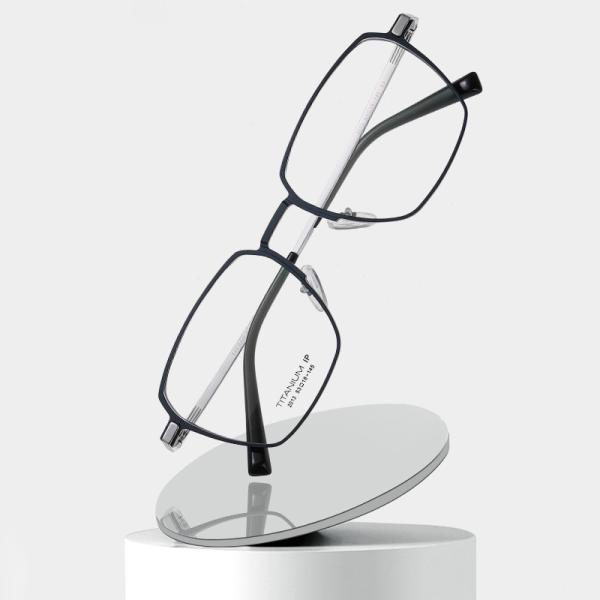 Buy Al Mg Alloy Titanium Frame Glasses Ultra Light Non Prescription at wholesale prices