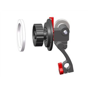 Kamerar Follow Focus w/ 15mm Quick Release Rods Clamp