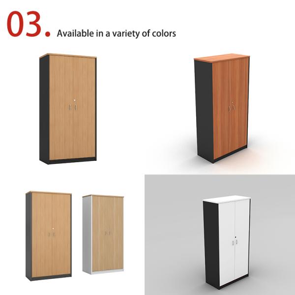 Modern Office Storage Solution Wooden Filing Cabinet for Documents and Materials 800*400*820 Stand Material Lockable Design