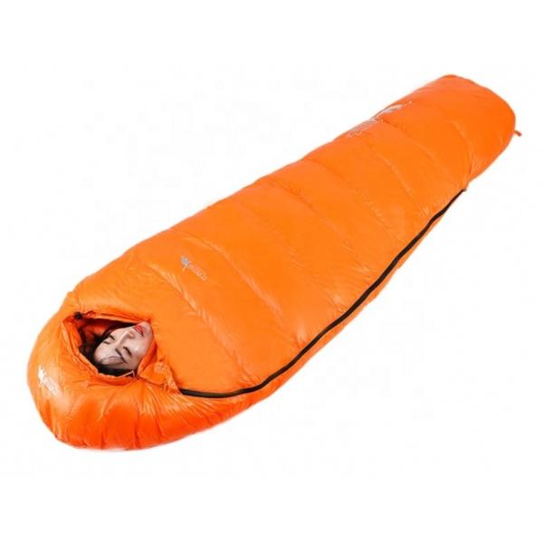 Buy 3 Season Waterproof Outdoor Sleeping Bag for Camping Customized Logo Fabric Mummy Pcs at wholesale prices