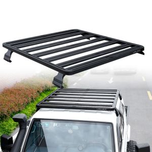 Conveniently-Sized Clamp-On Car Accessories Display Roof Rack For Land Rover