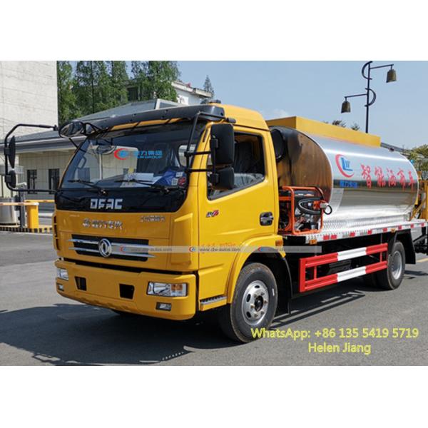 Buy Dongfeng 4x2 6 Wheels 5000L Bitumen Distributor Truck at wholesale prices