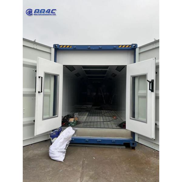 AA4C Container Spray Booth Hail Damage Repair Booth Car Portable Paint Booth Quick Repair 6058mm