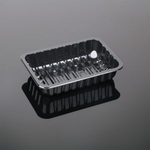 Eco- friendly Disposable fresh food tray PET MAP TRAY