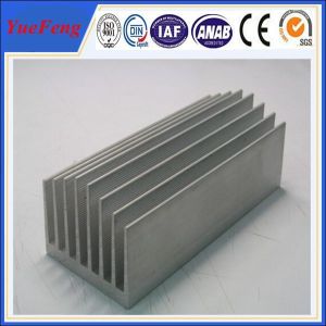 Quality Aluminium extrusion for industrial supplier , Anodized Extruded Aluminium Heatsink for sale