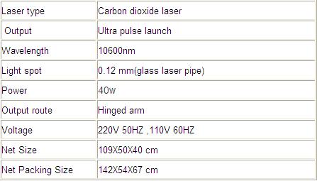 Fractional CO2 Laser Machine RF Pipe for Beauty Salon / Hospital with CE