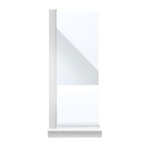 Android Operating Transparent OLED Display Digital Signage with 8 Array Mic