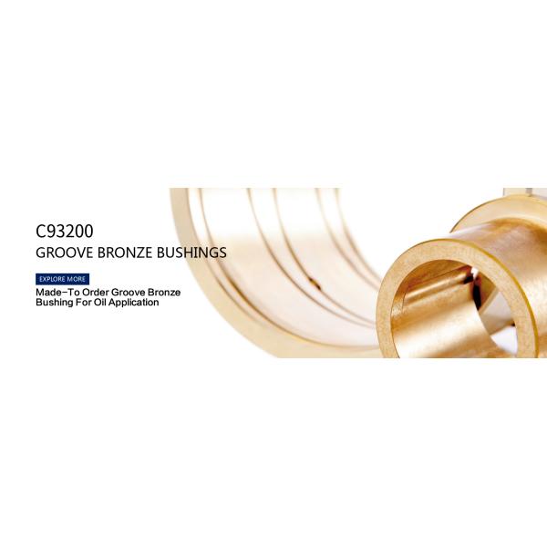 groove bronze bushing