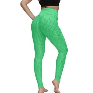 Pocket Anti Cellulite Booty Lifting Leggings , womens patterned running leggings