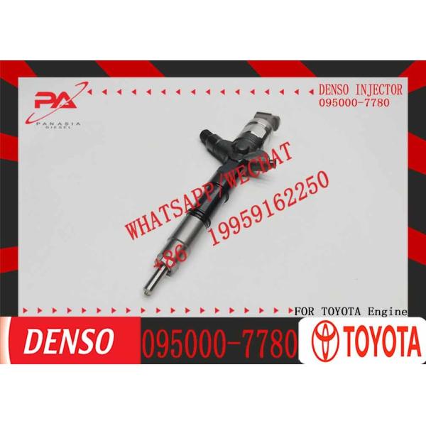 Factory Direct Sale Diesel Injector Nozzles Common Rail Diesel Fuel Injector 23670-30280 095000-7780 For Toyota Hilux