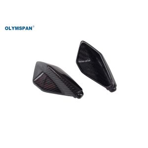 Glossy Twill Carbon Fiber Car Parts Accessories Customized OEM