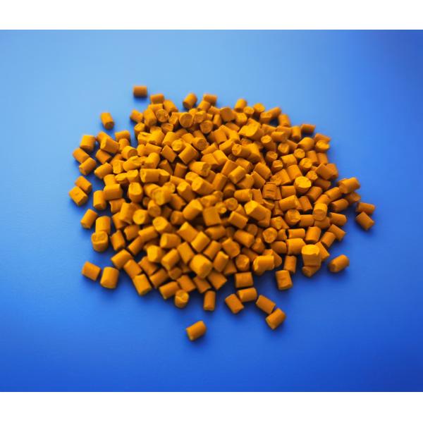 Buy Eco Friendly Yellow Pigment Masterbatches 20% Concentration OEM at wholesale prices