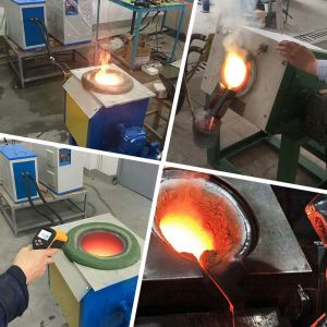 50kg Aluminum Melting Machine Electric Industrial Furnace