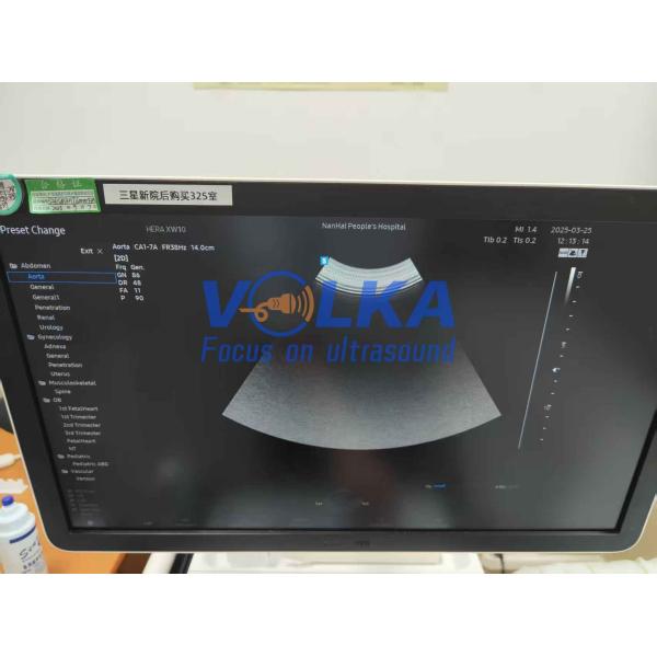 Buy Samsung Medison RS80A Convex Array Original Ultrasound Sensor CA1-7A at wholesale prices