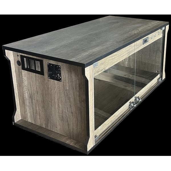 Buy Easy Assembly Wooden Reptile Enclosure With Temperature Controller at wholesale prices