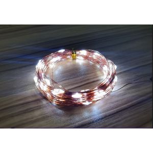 Blue IP65 USB String Lights 150 LED Festival Fairy Lights with 0.5m Cable