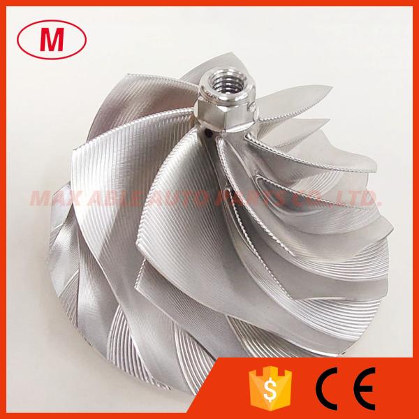 GT42 73.50/102.80mm 7+7 blades point milling turbo milling/aluminum 2618/billet compressor wheel