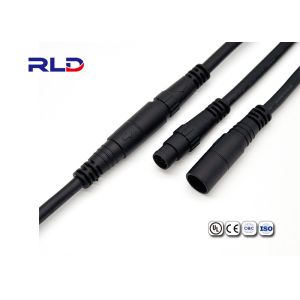 Electric Bike 10 Pin Waterproof 28AWG Male Female Connector