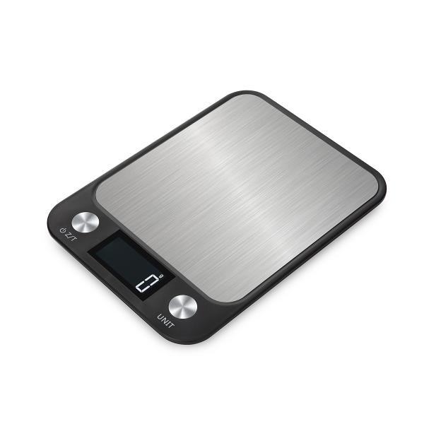 CE ROHS FCC Certified Kitchen Scale Accurate Food Diet Weighing 5kg 10kg Stainless Steel Balance Scale with Scale Tray