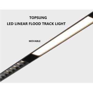 Quality Ultra Thin 4 Feet LED Ceiling Panel Lights 48v Linear System Spotlights for sale