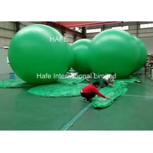 Customize 4m Commercial Light Up Helium Balloons Advertising Trade Show