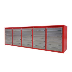 Heavy Duty Stainless Steel Tool Cabinets Workshop Portable Workbench with 20