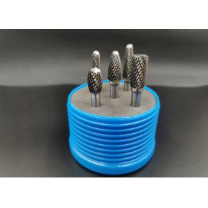 Cone Shape 6mm Shank 10mm Head Carbide Rotary Burr