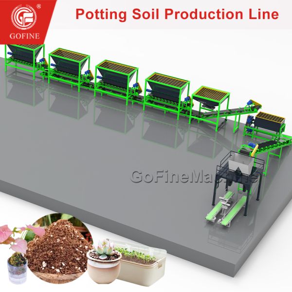Buy Indoor Potting Soil Mixer Machine Soil Mixing Equipment Supplier at wholesale prices