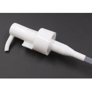 Plastic PP 24 410 Hand Soap Dispenser Pump With Clamp