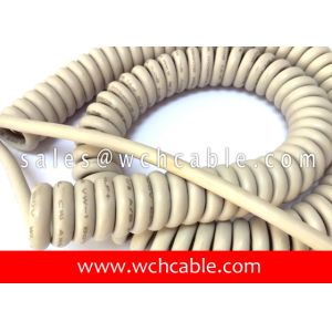Quality UL20951 HVAC Control Spiral Cable 105C 300V for sale