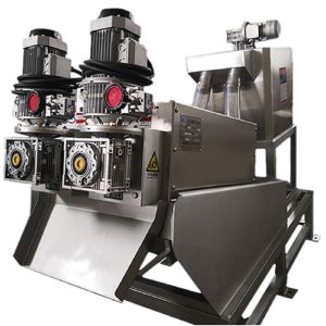 10m3/H Sludge Dewatering Machine Filtration Concentration Press Solid Liquid