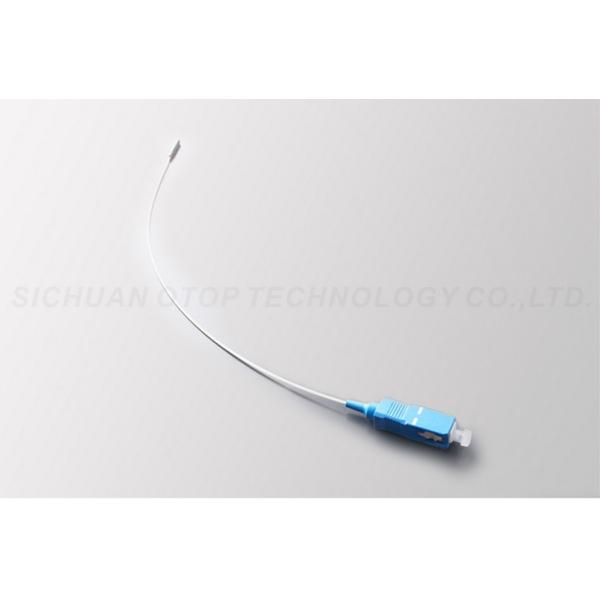 Buy Single Mode Fiber Pigtails 2.0 / 3.0mm SC / UPC Connector ≤0.25dB Insertion Loss at wholesale prices