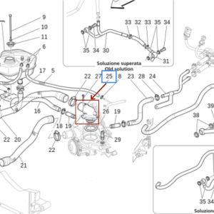 For Maserati Granturismo Guattroporte M139 M145 Automotive Cooling System