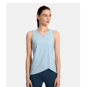 BSCI Certified Ladies Sleeveless Running Tops