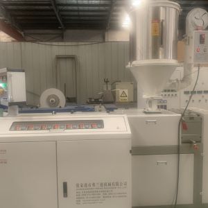 16mm PP Granule Pipe Machine 45mm Screw Diameter PLC Control