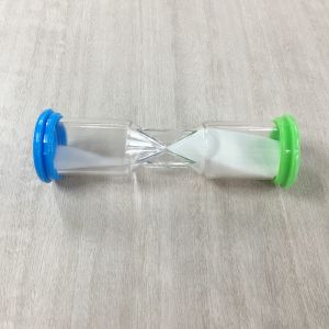 One Minute Five Minute Hourglass Sand Timer Plastic Modern Style