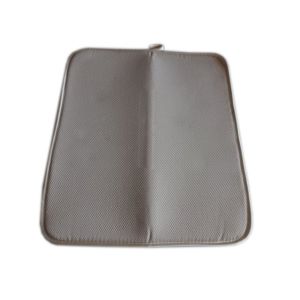 Quality Diamond Weave Microfiber Dish Drying Mat with Satin Binding 16x18inch for sale