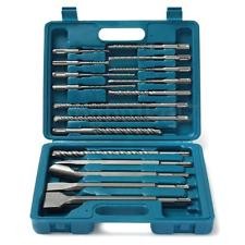 17pcs SDS Plus Drill Bit and Chisel Set for Concrete Granite Brick