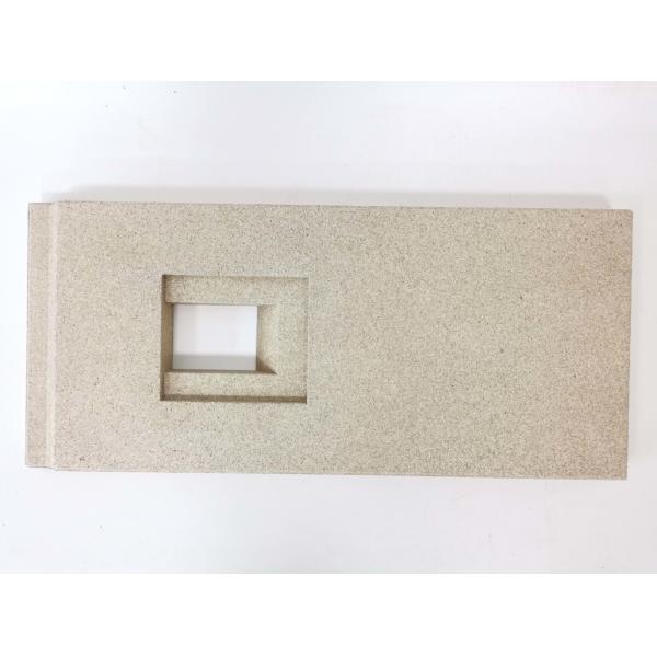 Practical Nontoxic Brick Fire Board , Fireproof Vermiculite Brick Effect Fire