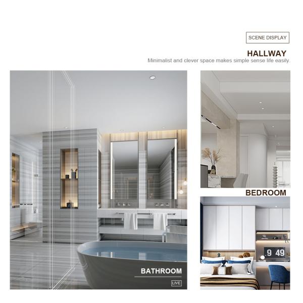 30mm Height MR16 Module 3000K Ultra Thin Commercial Lighting Downlight