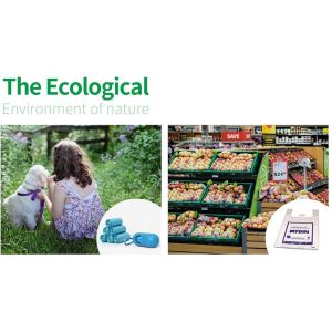 En13432 certified custom printed wholesale biodegradable compostable plastic