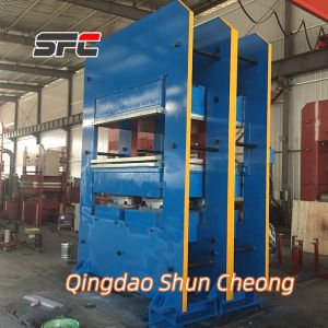 Automatic Hydraulic Frame Rubber Vulcanizing Press Machine PLC Controlled