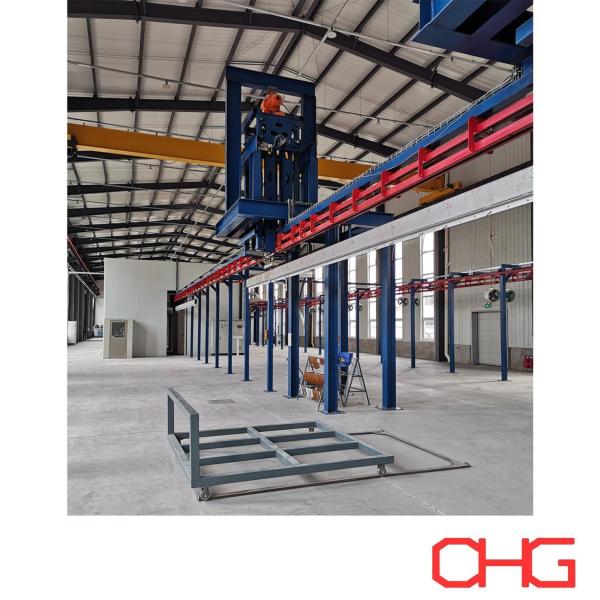 Technical Data Customized Overhead Conveyor System for Structural Parts in