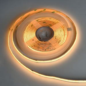 COB CCT LED Strip Light 24v Tunable White Adjustable 2700K To 6500K Dotless