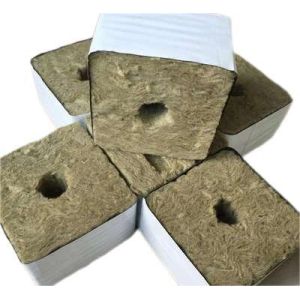 Modern 150mm Basalt Sheet Rock Wool Hydroponic Growing Medium Heat Insulation