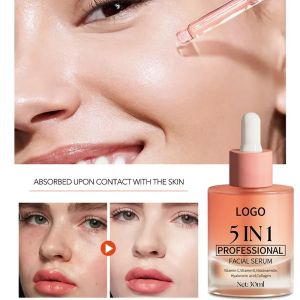 5 In 1 Skin Care Serum Dark Spot Whitening Serum Vitamin C Facial Serum