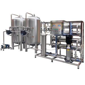 Stainless Steel 4000LPH Underground Water Purifier Machine RO Treatment System