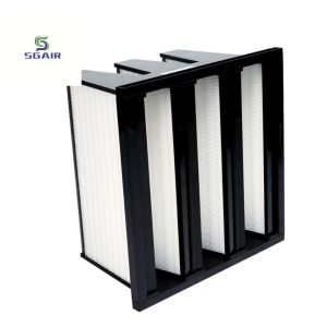 Quality Compact Dense Pleated Hepa Filter With F9 Efficiency for sale