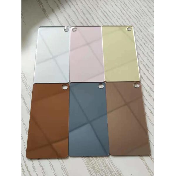 Buy Electrical Insulation Gold Perspex Mirror Sheets Acrylic Laser Cut Panel at wholesale prices