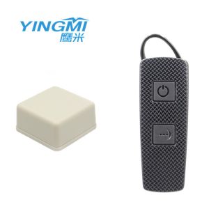 Black Color Small Audio Tour Guide Device , Digital Tour Guide System Far